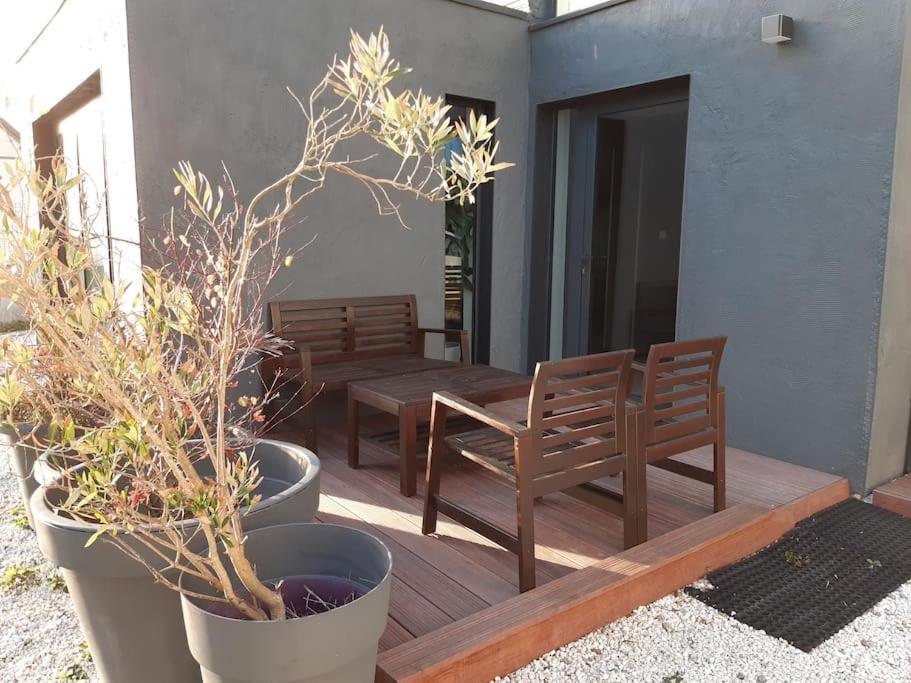 Logement 80 M2 Avec Terrasses Entre Les Deux Abers Landéda エクステリア 写真